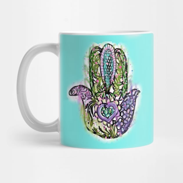 Hamsa Hand by Light Girl Design